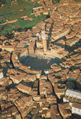 Vecchia cartolina dalla - dalla, vista