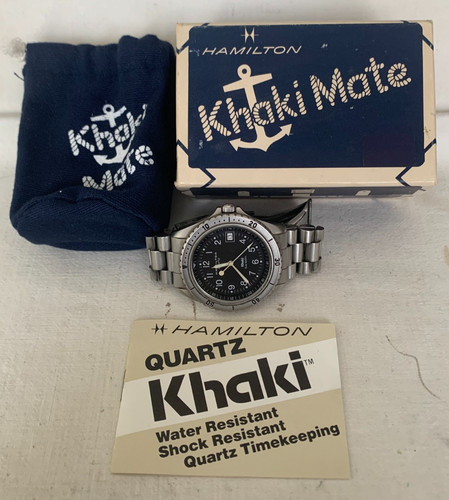 Hamilton khaki quartz sub660ft - hamilton,
