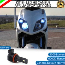 LAMPADA LED H8 CANBUS PER ANABBAGLIANTE APRILIA SPORTCITY (50) (2008-2012) ONE