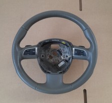 AUDI A4 B8 8K A5 8T 2007-11 VOLANTE IN PELLE MULTIFUNZIONI 8T0419091B 