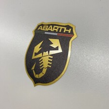 3 ADESIVI PER AUTO FIAT 500 ABARTH LOGO SCORPIONE 595 695 PUNTO STICKERS TUNING