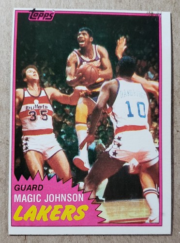1981 topps magic - topps, johnson
