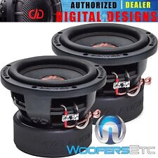 (2) DD AUDIO 606d-D2 6,5"