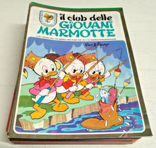 IL CLUB DELLE GIOVANI MARMOTTE 1 / 50 -SERIE SEMI COMPLETA -MONDADORI 1980