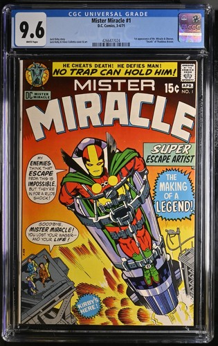 Mister miracle cgc 6 - 9.6,