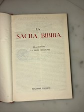 LA SACRA BIBBIA Antico e Nuovo