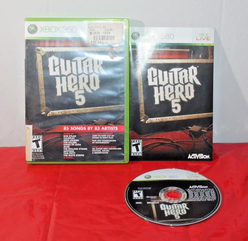 Guitar hero microsoft - guitar, 5