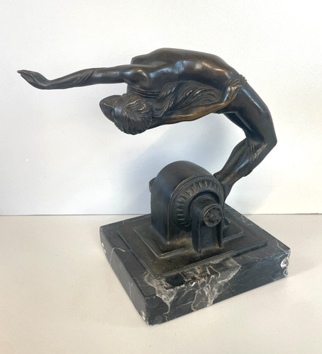 Scultura bronzo nudo - scultura,