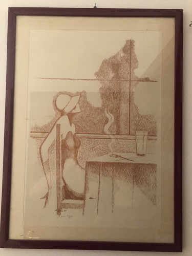 Quadro donna - di,