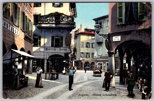 Cartolina antica manifattura - cartolina,