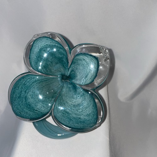 Vintage art vetro - fiore, 4