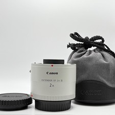 [ Quasi Inutilizzato] Canon Extender Ef 2x III Teleconvertitore Lenti Per EOS US