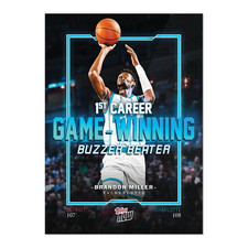 TOPPS NOW  2024 2025 BASKETBALL NBA #06 BRANDON MILLER GAME-WINNING