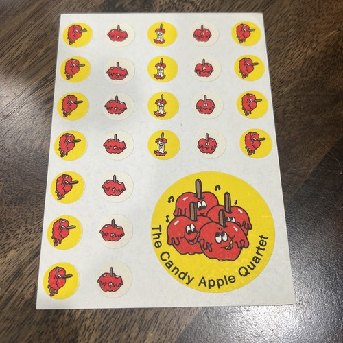 Adesivi scratch sniff - scratch, n
