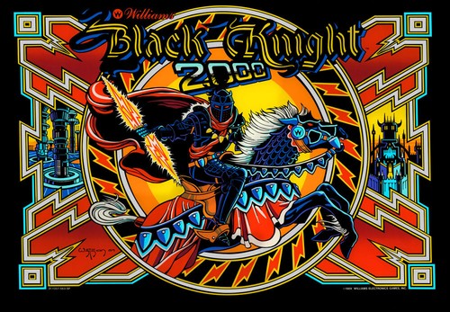 Williams black knight - knight, 2000
