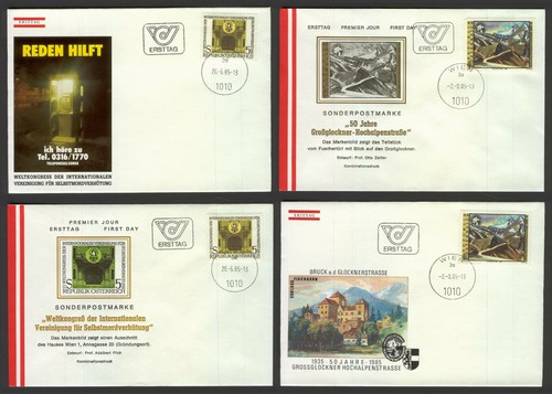 Austria ba73 fdc 1985 - 4,