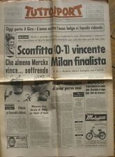 MANCHESTER UNITED MILAN 1-0 SEMIFINALE COPPA CAMPIONI CHAMPIONS TUTTOSPORT 1969