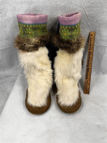 Antico mukluks pelliccia - antico,