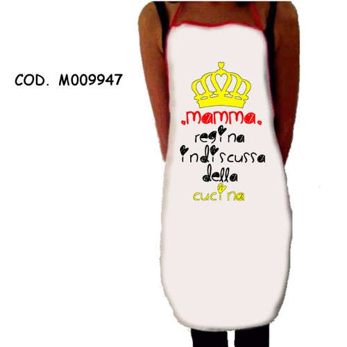 Grembiule bianco cucina donna - bianco,