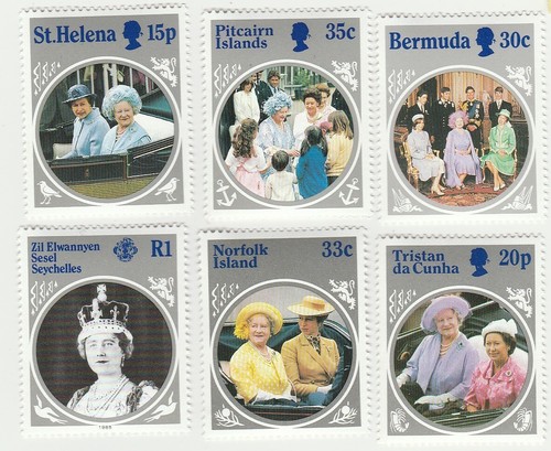 Regina isole britanniche mnh - regina,