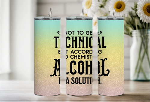 Alcol una soluzione - l'alcol,