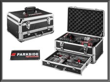 Parkside Performance Set Trapano Avvitatore Accessori Valigetta Metallo PBSAP 20