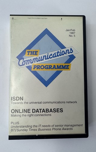The communications programme - the,