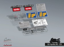 KIT ADESIVI APRILIA APRILIA per RS 125 | 9 adesivi