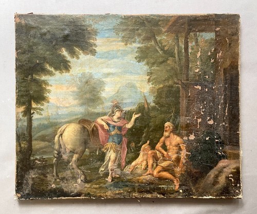 Scena mitologica olio su - scena, mitologica,