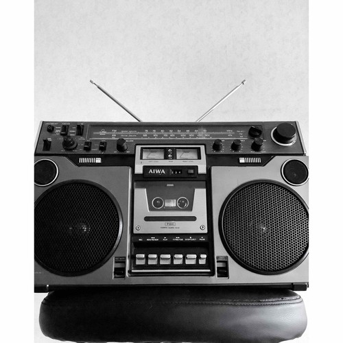 Aiwa tpr 820 boombox radio - boombox,