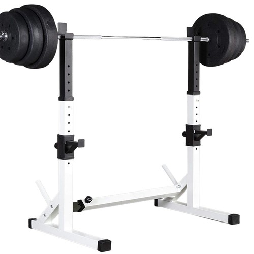 Adjustable barbell rack 550lbs - barbell,