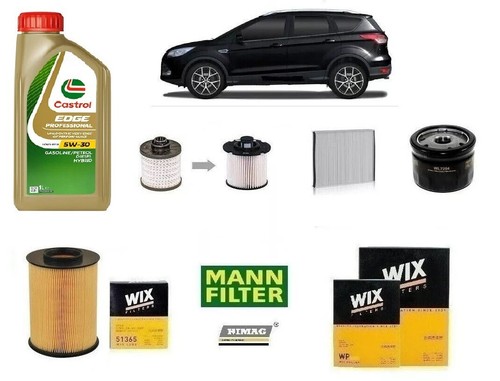 Kit filtri tagliando ford kuga - kit,