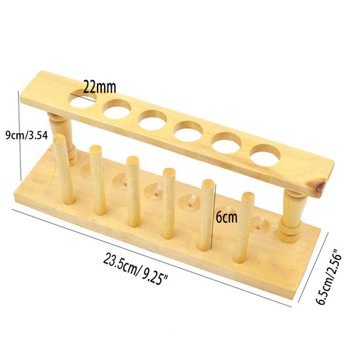 Porta provette acrilico rack - , 6