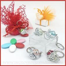 Portachiavi colorati tartaruga portafortuna bomboniere nascita compleanno 18anni