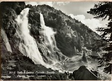 Cartolina Carisolo Pinzolo Trento Cascata Nardis viaggiata