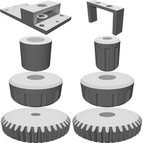 Manopola doppio encoder per - manopola,