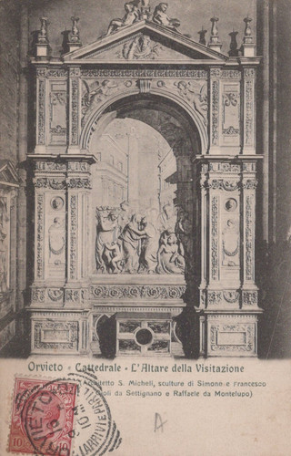 Cartolina orvieto umbria - cartolina,