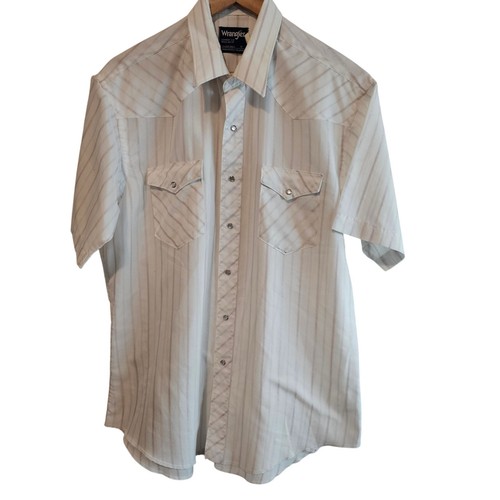 Vintage wrangler pearl snap - vintage,