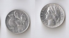Italy 1 lira 1950 R High