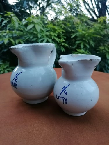 Rara coppia brocche - , ceramica