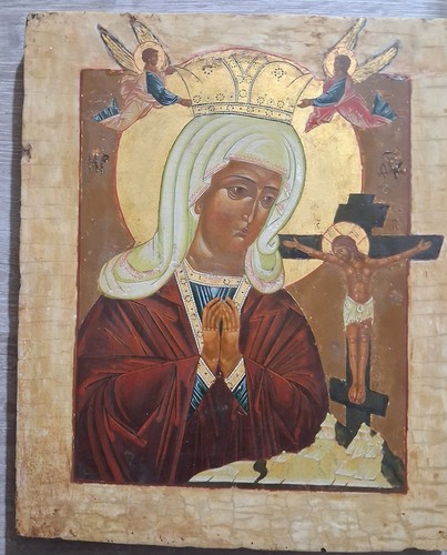 Antica icona russa - , di
