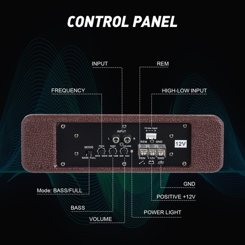 Amplificatore audio subwoofer