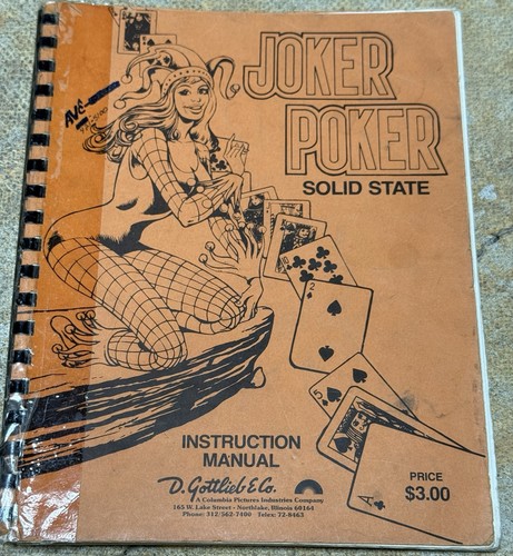 Gottlieb joker poker - gottlieb,