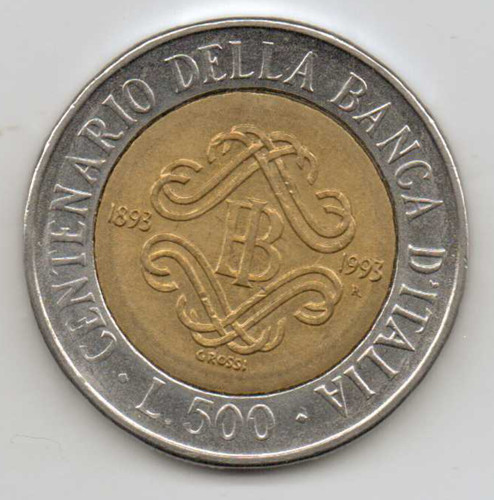 Italia 500 lire - lire,