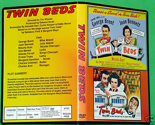 Twin beds dvd george - twin,