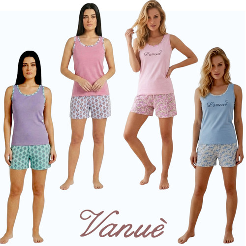 Pigiama donna estivo corto