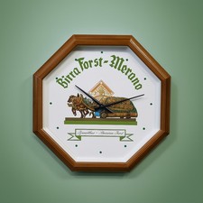 Raro Orologio da Parete Birra