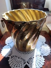 Portavaso Fioriera in ottone Bellissimo Contenitore Multiuso