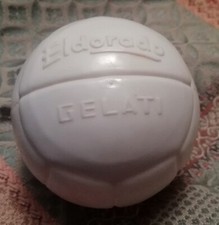 Eldorado gelati Mini Ball pallina coppetta contenitore pallone gadget ORIGINALE