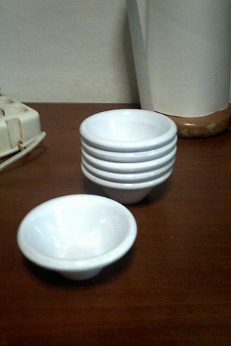 Set coppette x - x, pinzimonio